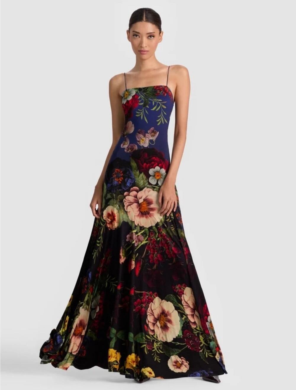 Elegant Alice + Olivia Augusta Floral Maxi Dress - NWT size 10